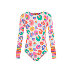 WILD LONG -SLEEVE SWIMSUIT