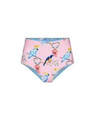 COCKATOO REVERSIBLE HIGH WASTED BIKINI BOTTOM