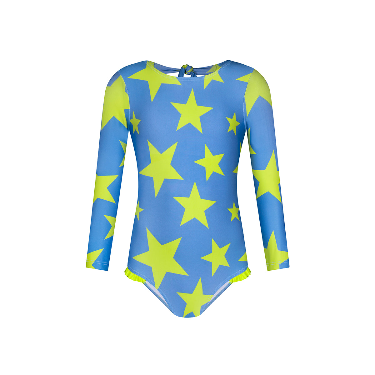 NEON  STARS LONG-SLEEVE ONE PIECE