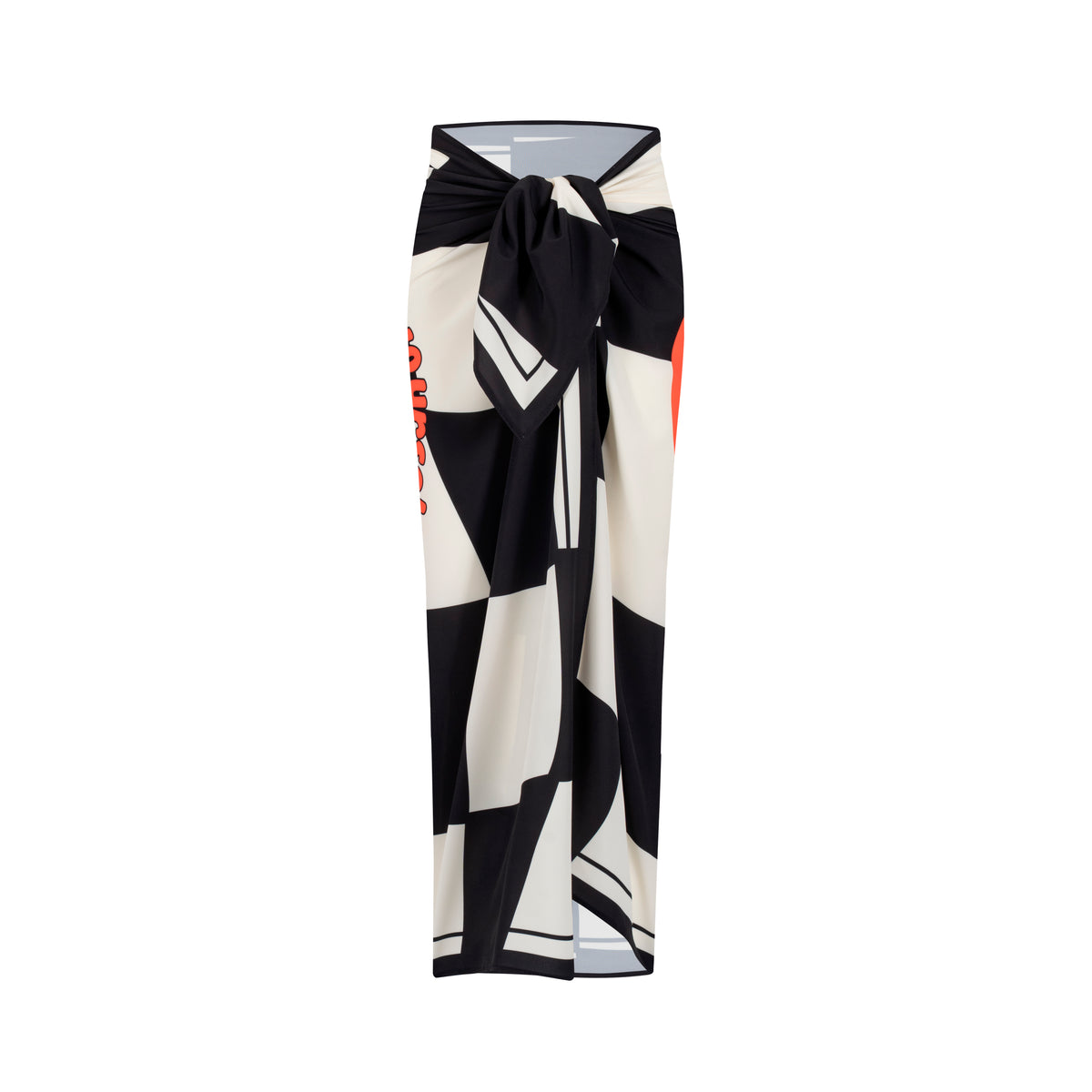 FUNKY BLACK WOMEN SARONG