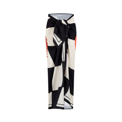 FUNKY BLACK WOMEN SARONG